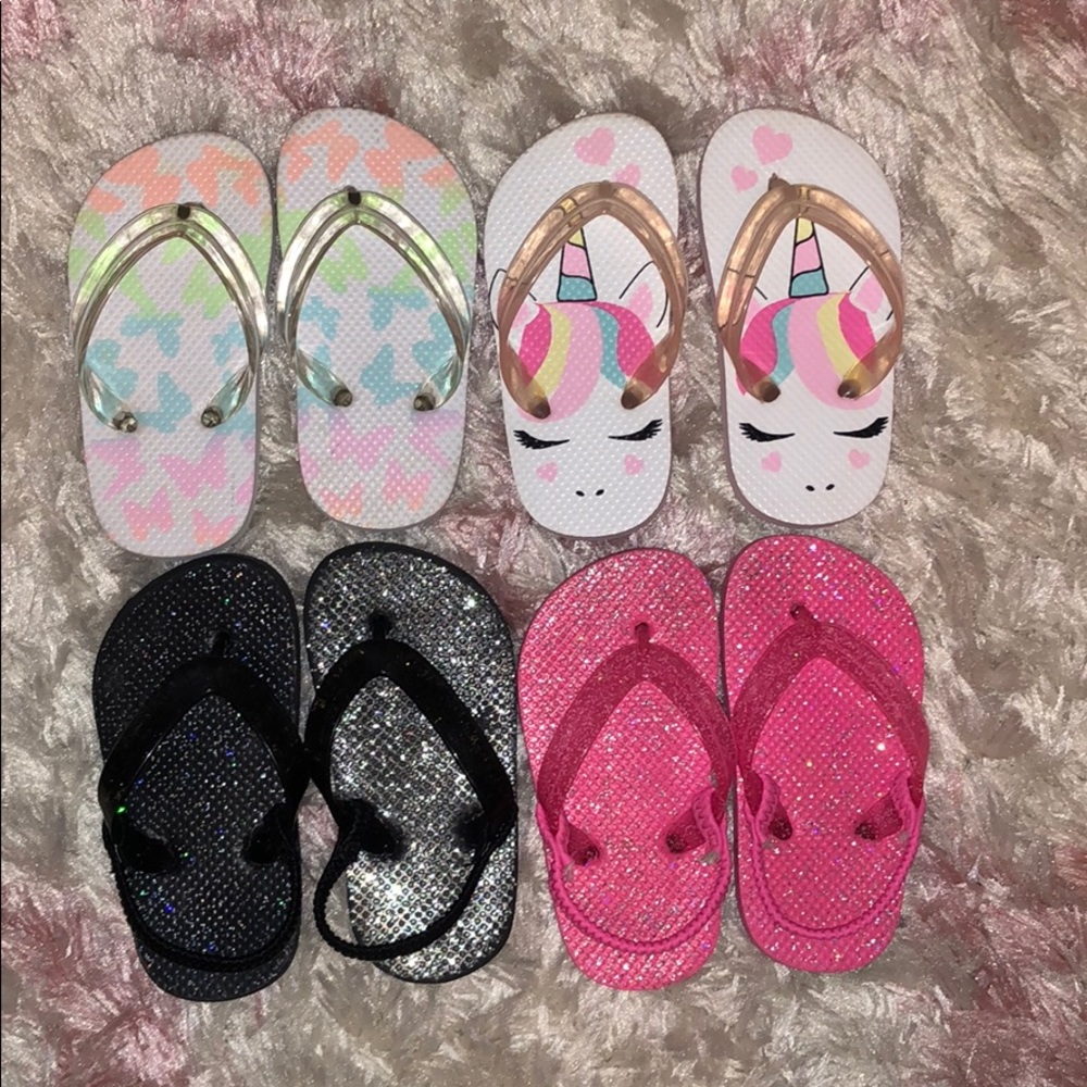 Bundle-Children’s Place Flip Flops